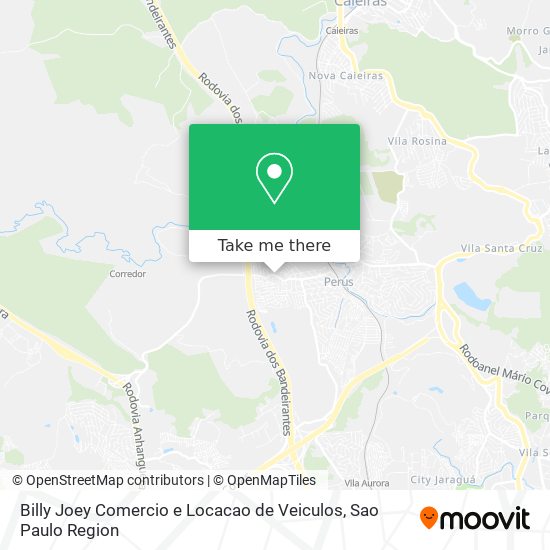 Billy Joey Comercio e Locacao de Veiculos map