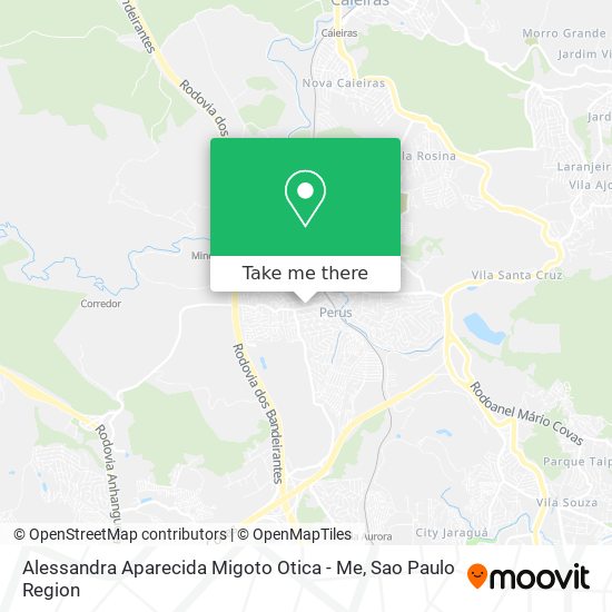 Alessandra Aparecida Migoto Otica - Me map