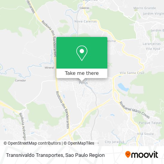 Mapa Transnivaldo Transportes