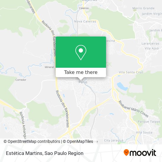 Estética Martins map
