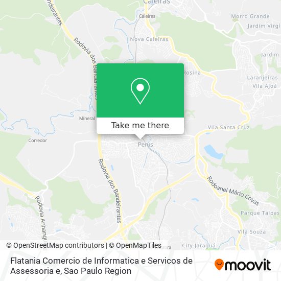 Flatania Comercio de Informatica e Servicos de Assessoria e map