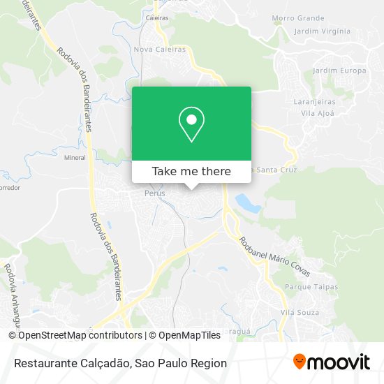 Restaurante Calçadão map