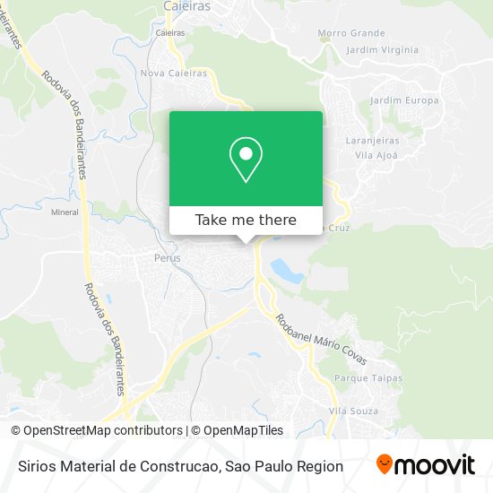 Sirios Material de Construcao map