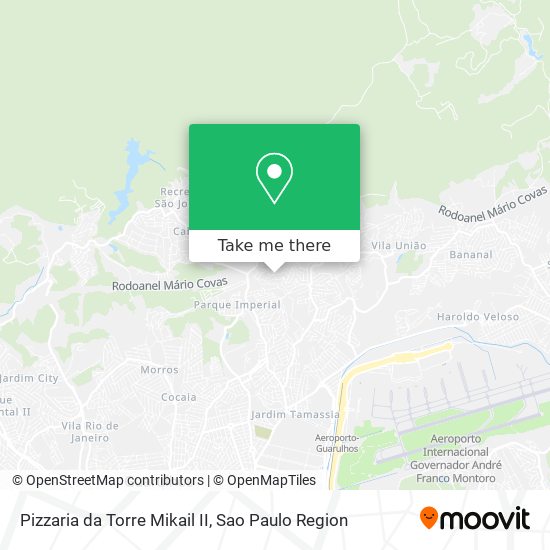 Pizzaria da Torre Mikail II map