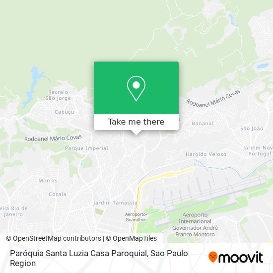 Paróquia Santa Luzia Casa Paroquial map