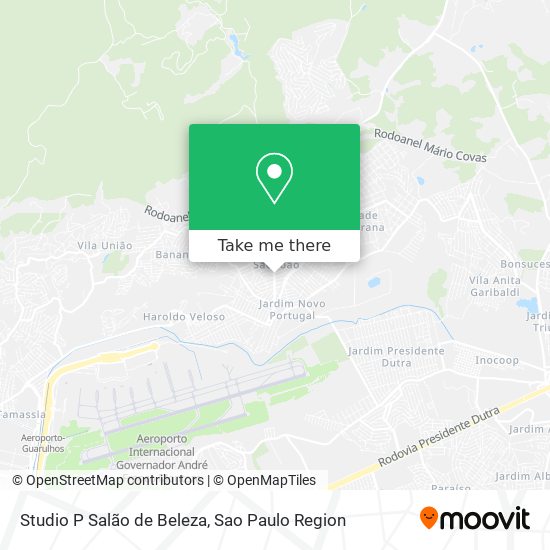 Studio P Salão de Beleza map