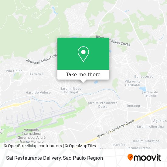 Sal Restaurante Delivery map