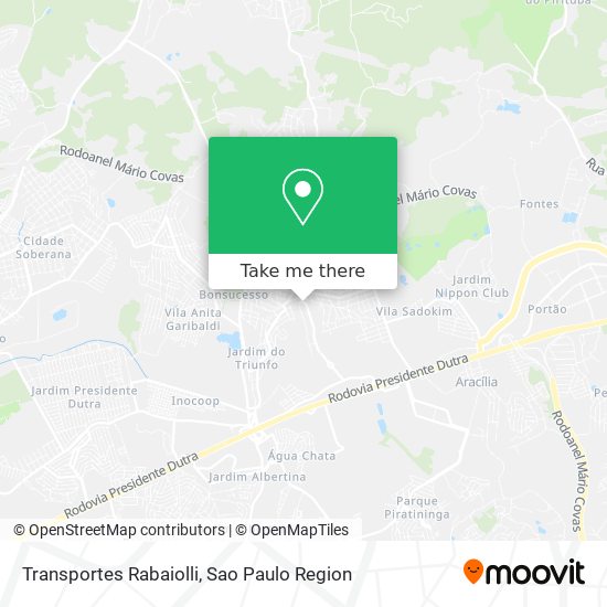 Mapa Transportes Rabaiolli