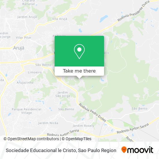 Sociedade Educacional le Cristo map