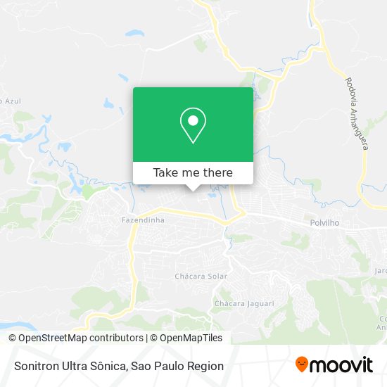 Sonitron Ultra Sônica map