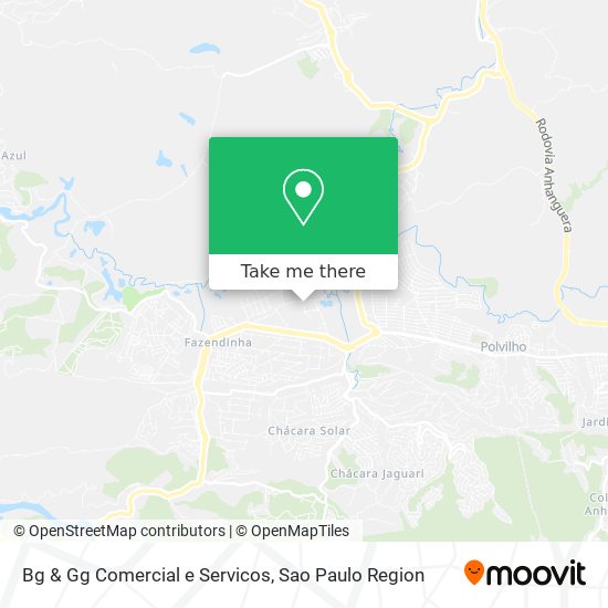 Bg & Gg Comercial e Servicos map