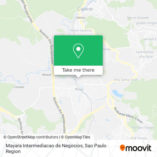 Mayara Intermediacao de Negocios map