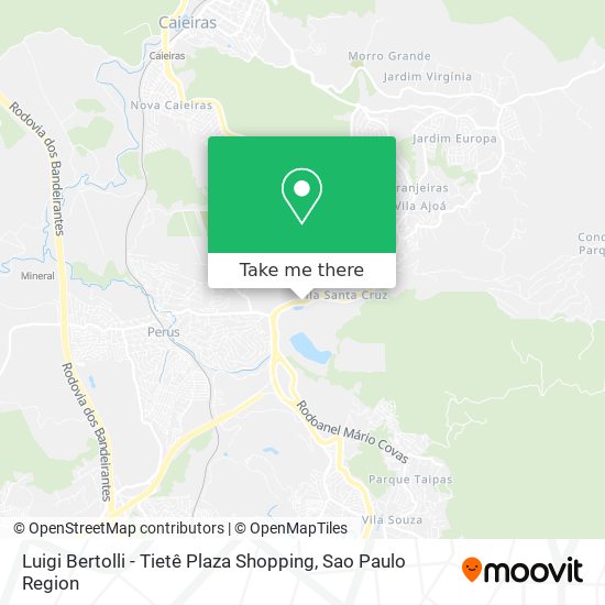 Luigi Bertolli - Tietê Plaza Shopping map