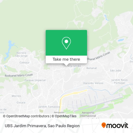 UBS Jardim Primavera map