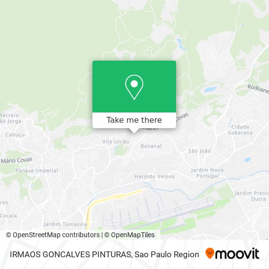 IRMAOS GONCALVES PINTURAS map