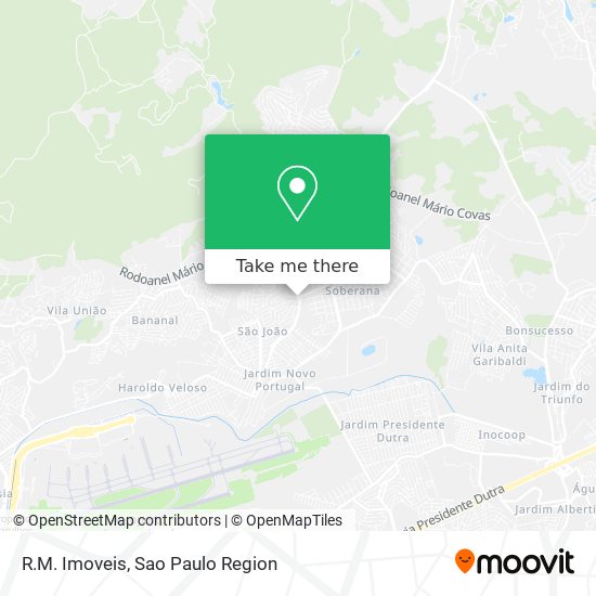 R.M. Imoveis map