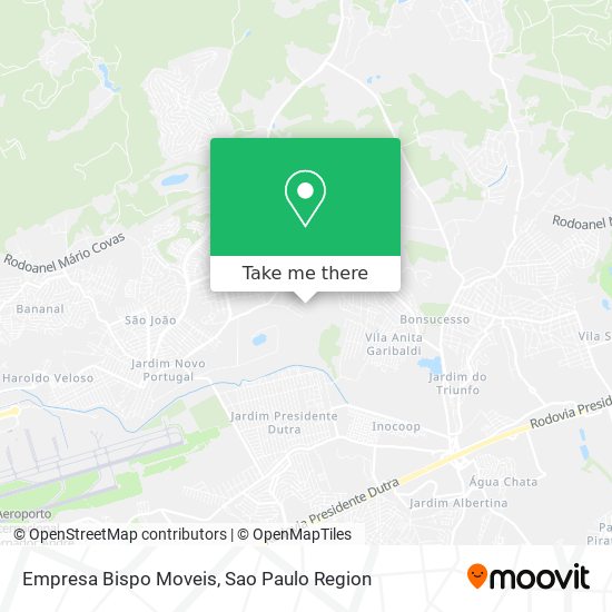 Empresa Bispo Moveis map