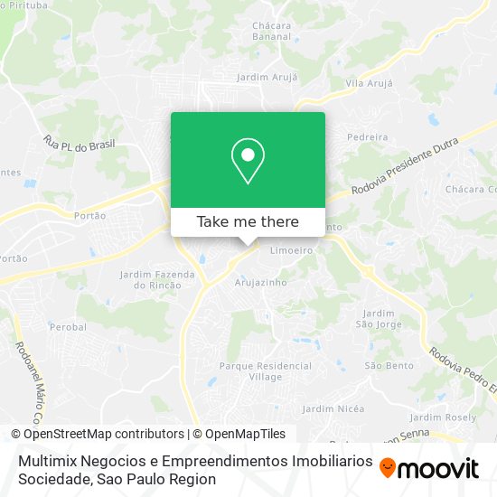 Mapa Multimix Negocios e Empreendimentos Imobiliarios Sociedade