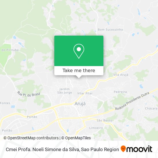 Cmei Profa. Noeli Simone da Silva map