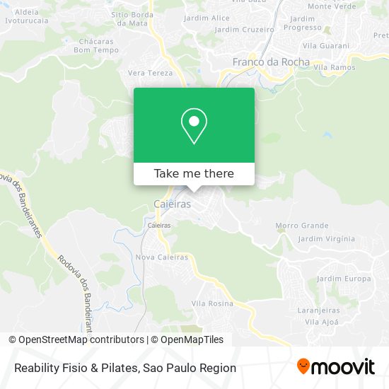 Reability Fisio & Pilates map