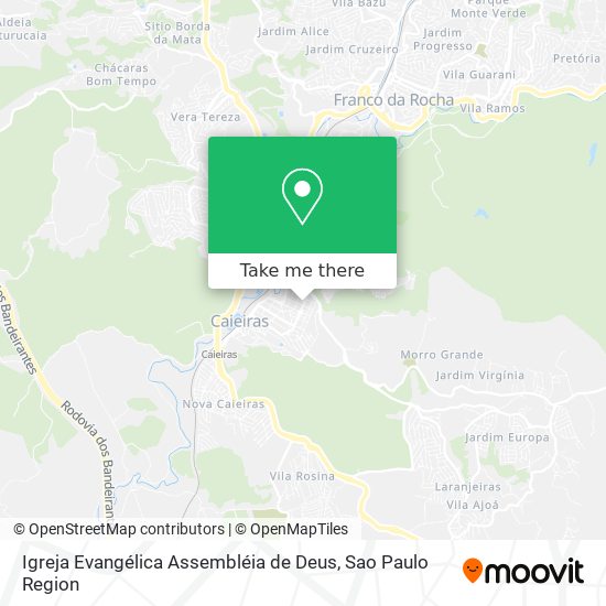 Igreja Evangélica Assembléia de Deus map