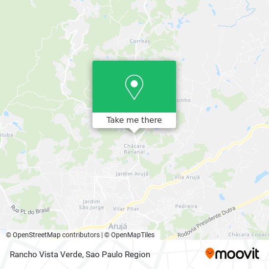 Rancho Vista Verde map