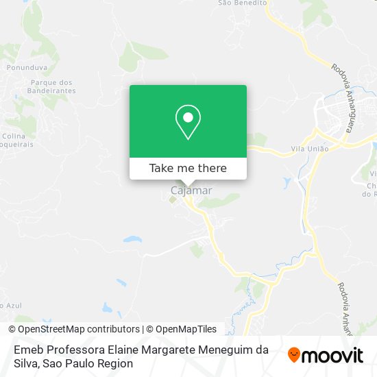 Emeb Professora Elaine Margarete Meneguim da Silva map