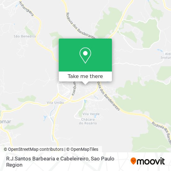 R.J.Santos Barbearia e Cabeleireiro map
