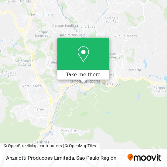 Mapa Anzelotti Producoes Limitada