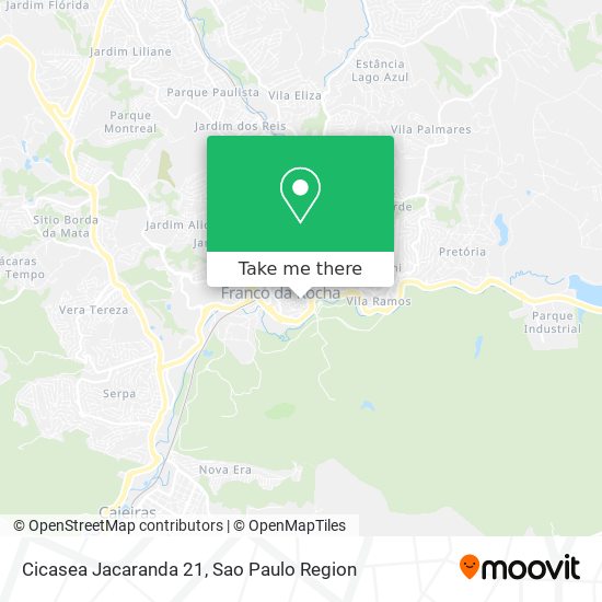 Cicasea Jacaranda 21 map