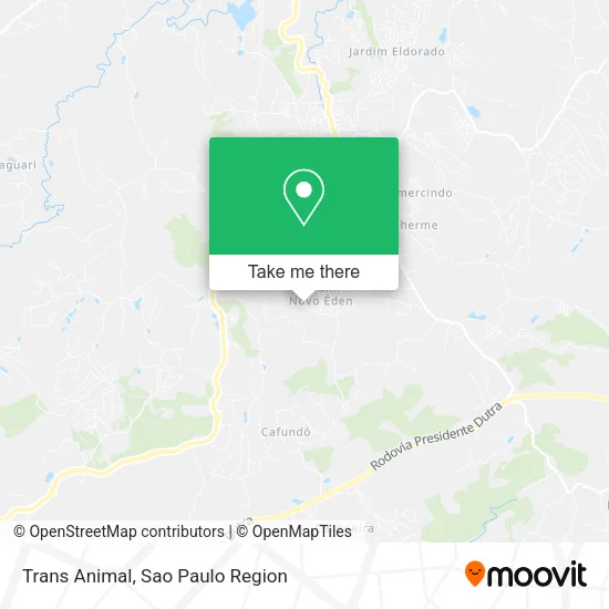 Trans Animal map