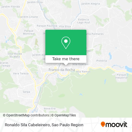 Ronaldo Sila Cabeleireiro map