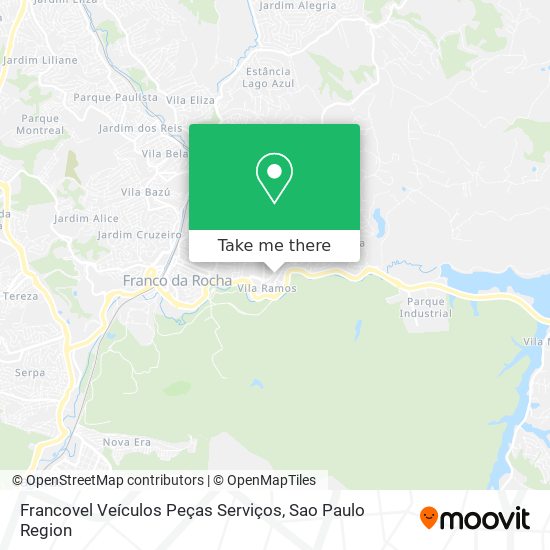 Francovel Veículos Peças Serviços map