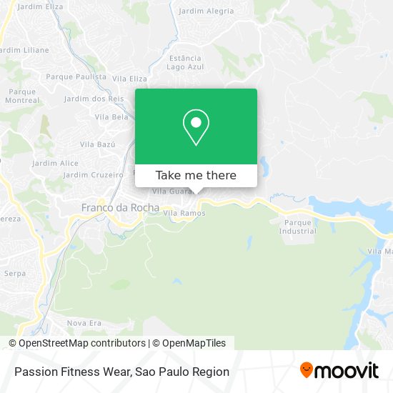 Passion Fitness Wear map