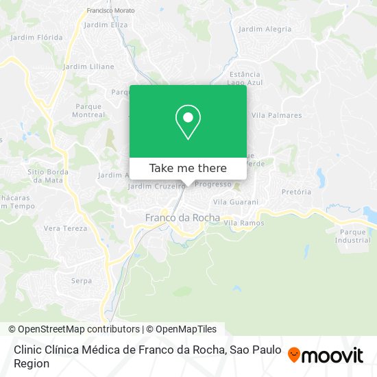 Clinic Clínica Médica de Franco da Rocha map