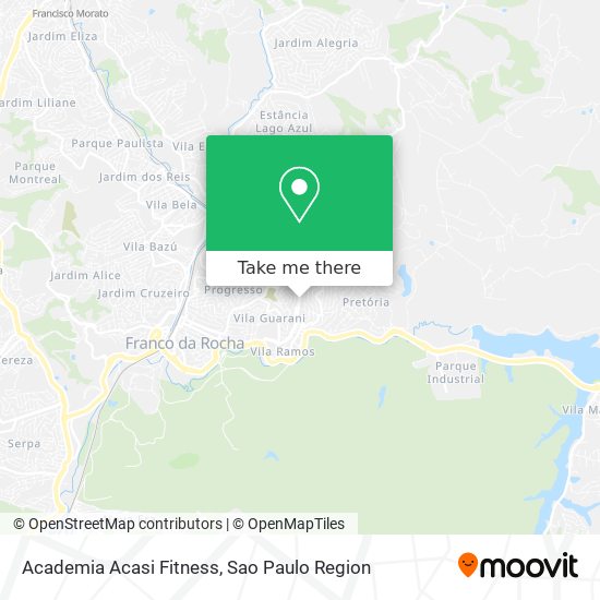 Academia Acasi Fitness map