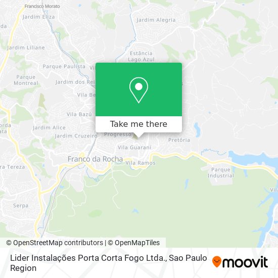 Lider Instalações Porta Corta Fogo Ltda. map