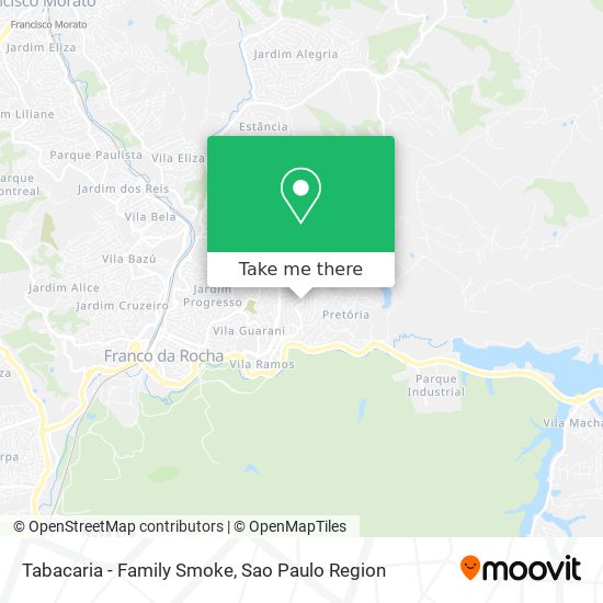 Tabacaria - Family Smoke map