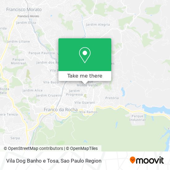 Vila Dog Banho e Tosa map