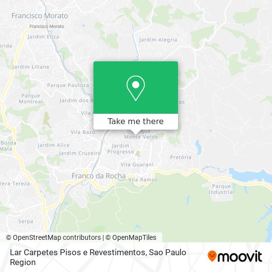 Lar Carpetes Pisos e Revestimentos map