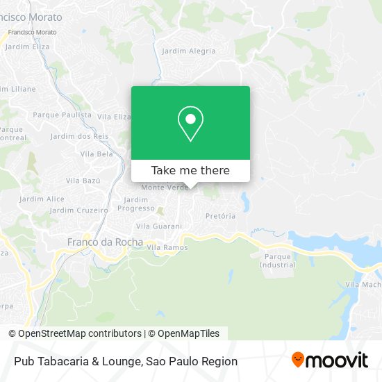 Mapa Pub Tabacaria & Lounge