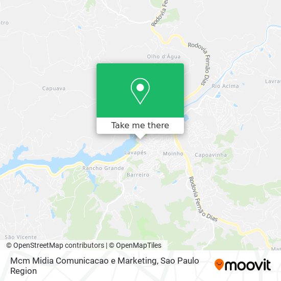 Mcm Midia Comunicacao e Marketing map
