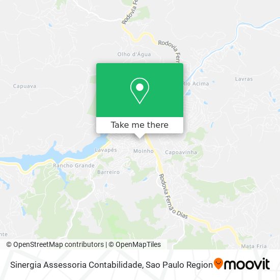 Sinergia Assessoria Contabilidade map