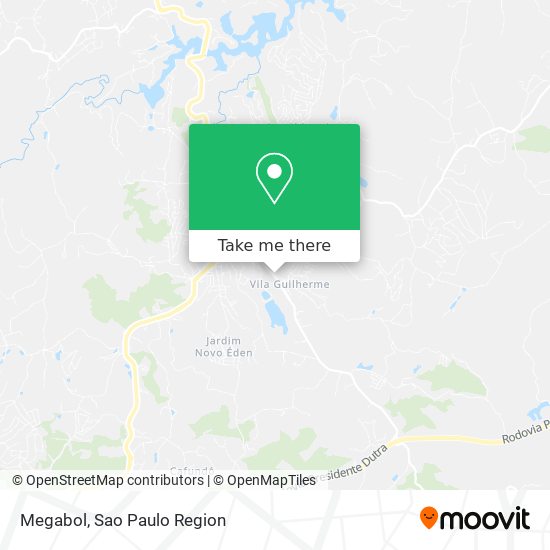 Megabol map