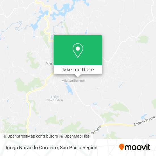 Igreja Noiva do Cordeiro map