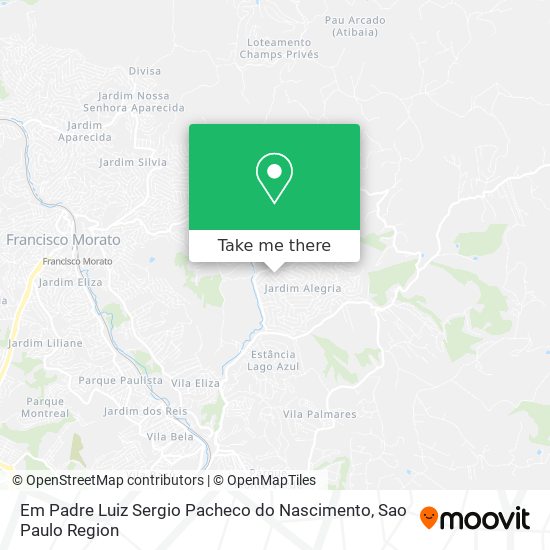 Em Padre Luiz Sergio Pacheco do Nascimento map