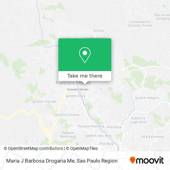 Mapa Maria J Barbosa Drogaria Me