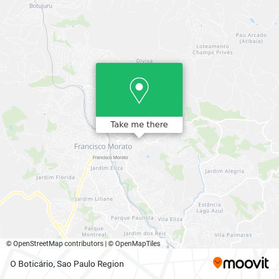 O Boticário map