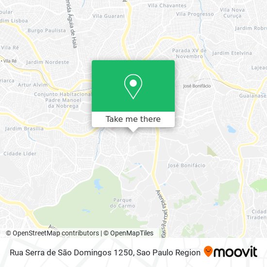 Rua Serra de São Domingos 1250 map