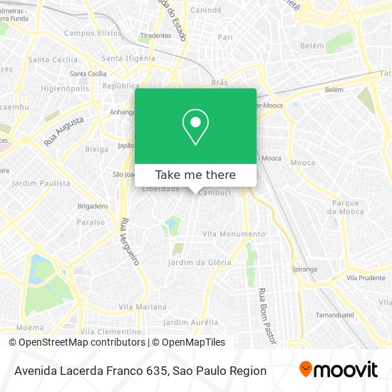 Avenida Lacerda Franco 635 map